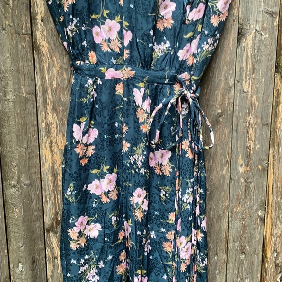 Rebecca Taylor Blue Floral Jumpsuit - Picture 12 of 13